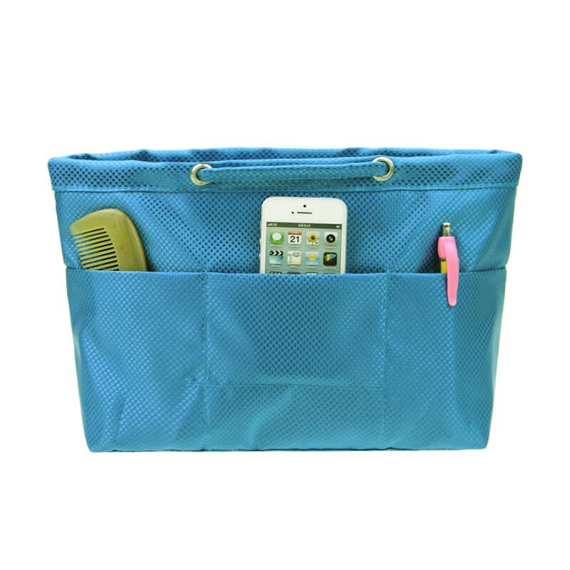 OLOMM Korean Style Double-Layer Waterproof Nylon Makeup Bag