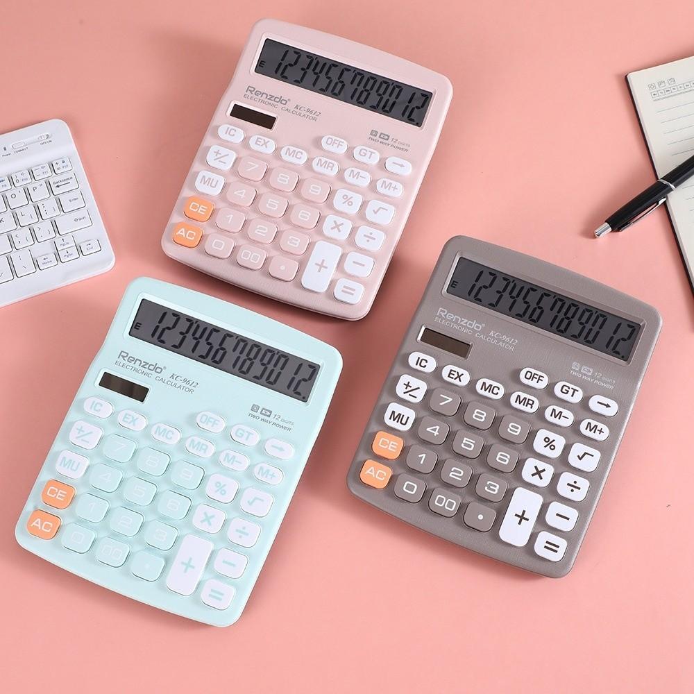 Accounting Tools Solar Calculator 12 Digits Scientific Calculator  Office School Supplies