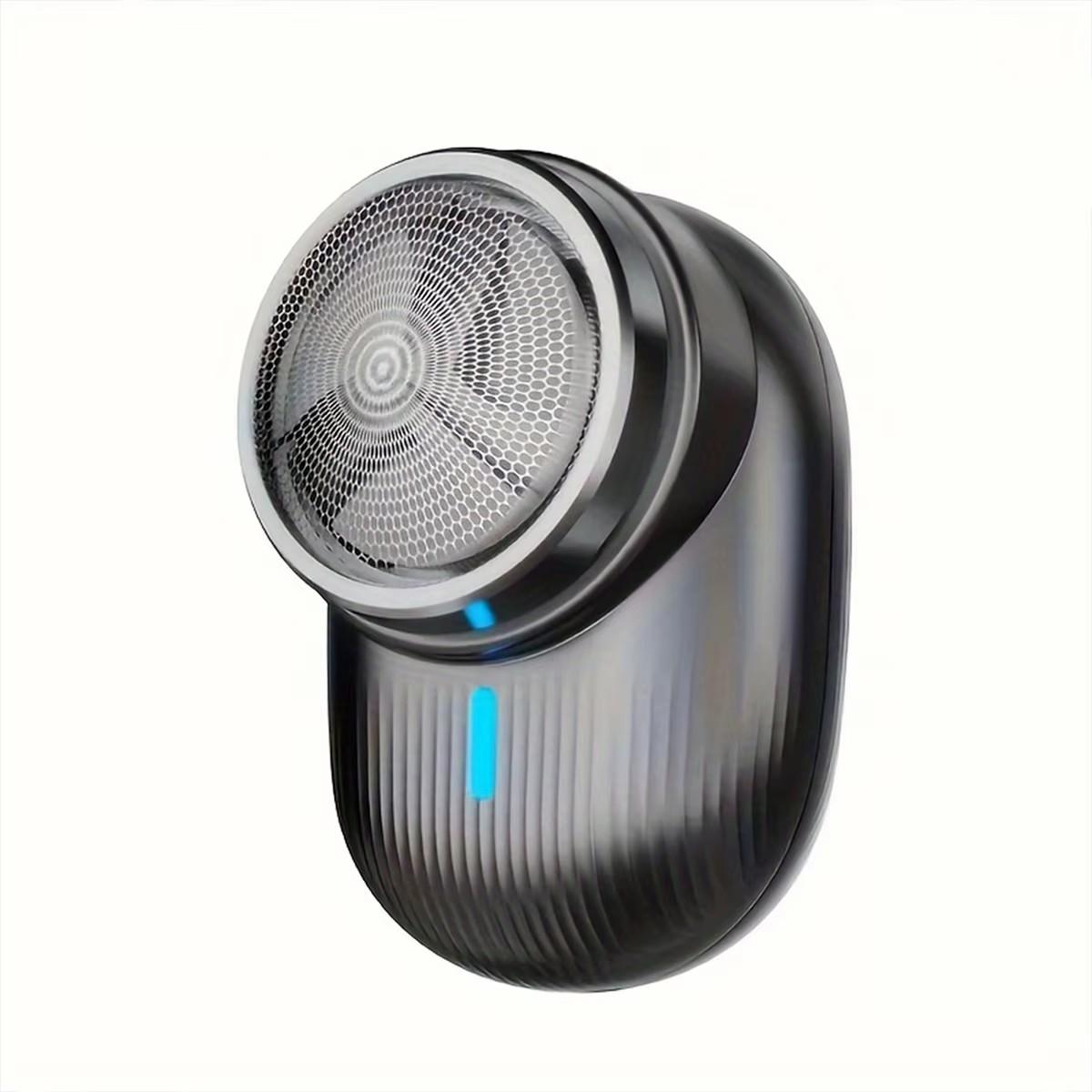 

1 шт. Портативная электробритва - головка с 3 лезвиями для гладкого бритья, моющаяся головка, длительный срок службы батареи, идеально подходит для путешествий