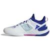 Adidas Adizero Ubersonic 4.1 Cloud White Lucid Blue Purple Burst Men's IF9134