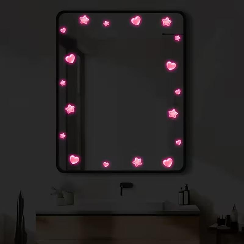 Glow-In-The-Dark Turtle Bathroom Stickers Self-Adhesive Sink Wall Sticker Waterproof Bathroom, Bedroom Decals Home Decor