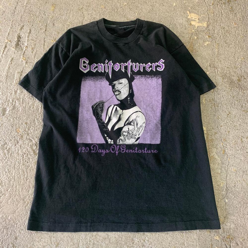 

Vintage 90s Genitorturers Band T-shirt Classic Full Size SN101 Unisex T-Shirt XXXL