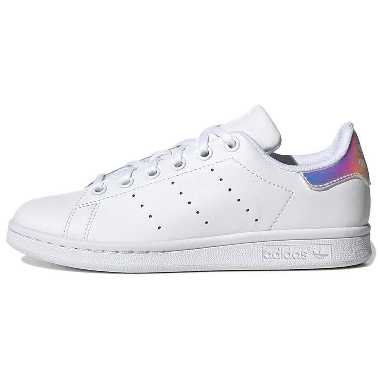 (GS) adidas Stan Smith J White Iridescent Kids FU6673 EU 36