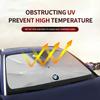 Car Front Window Sun Visor UV Protection Accessories For BMW X1 X3 X5 X6 X7 1 3 5 6 7 Series G20 G30 G11 F15 F16 G01 G02 F48