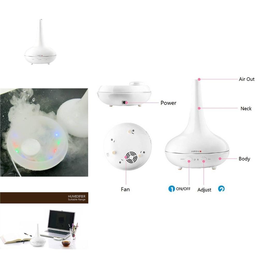 Humidifier For Aromatherapy Machine With Silence And Timer For Home Office Relaxation