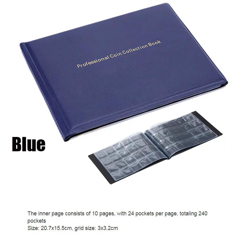 300 Mřížkovaná kožená peněženka Úložní kniha Velikost Mřížkovaný odznak Měděná mince Vertikální Vodotěsná Odolná PVC Sběratelská kniha