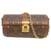 LOUIS VUITTON M57835 Monogram Papillon Trunk Shoulder bag BrownUsed