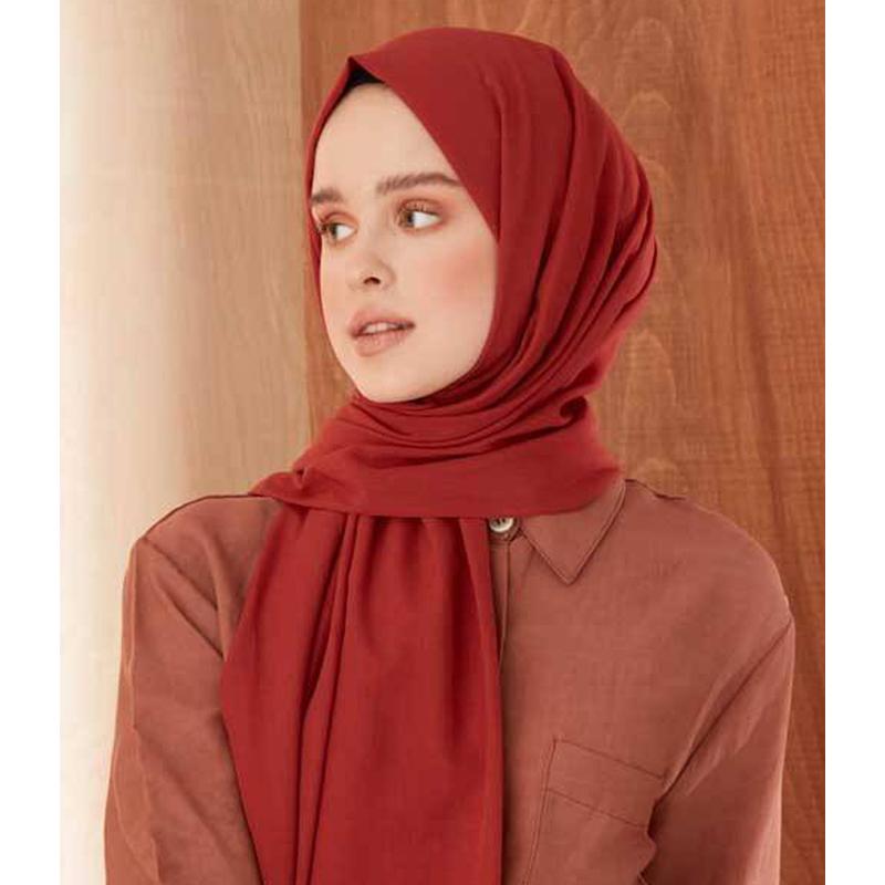 

Шаль из хлопка ShantuQ Anka кораллового цвета 85x190 коралловый