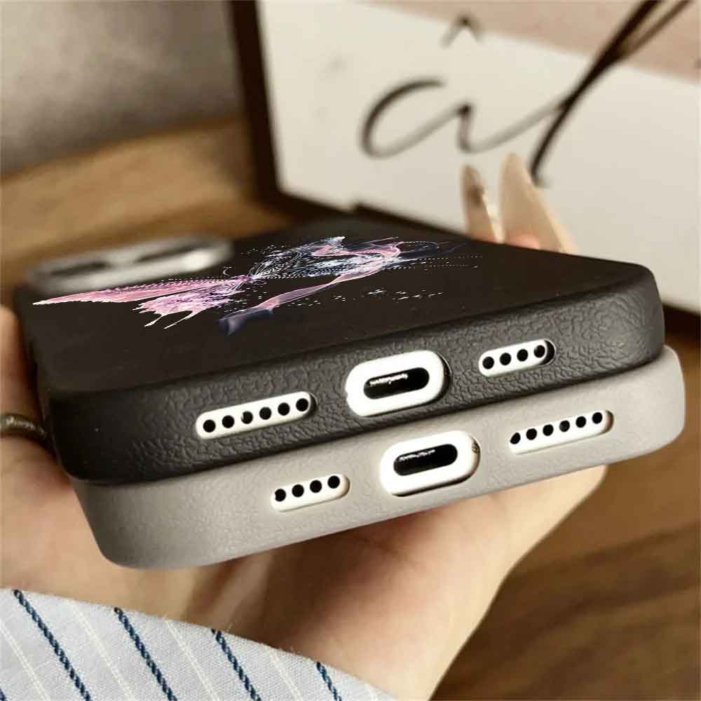 Gedruckte Blumenhüllen Telefonabdeckung TPU Silikon für Xiaomi Samsung Iphone Stoßfeste Handyhülle