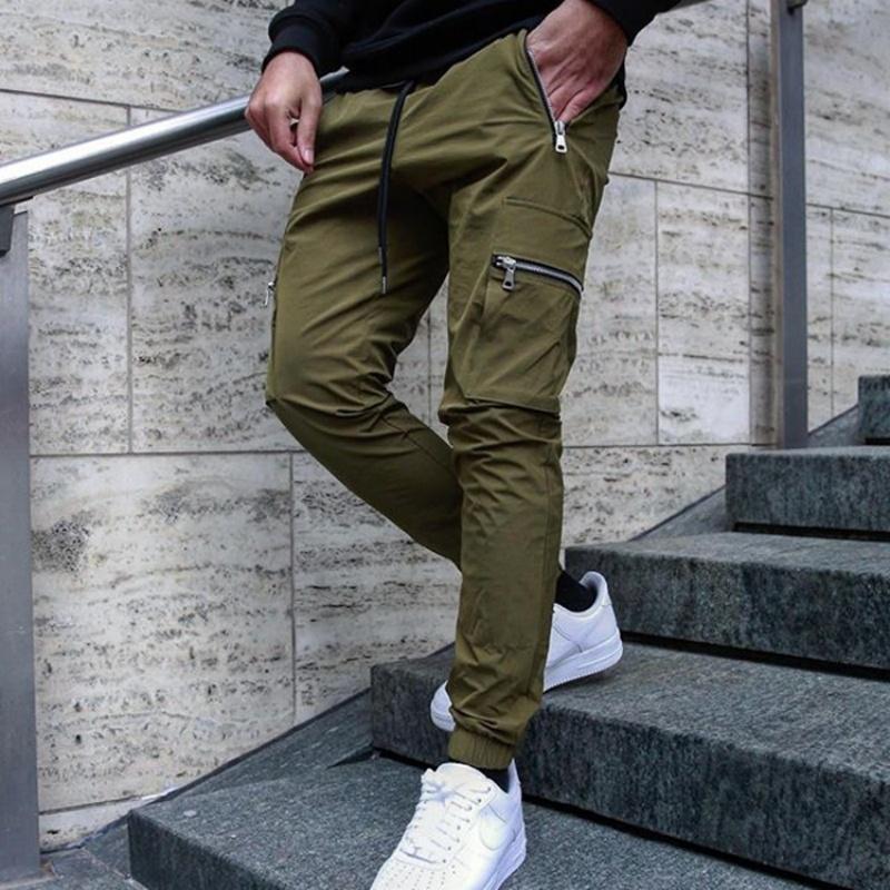 

Camouflage Sport Pants Men s Fitness Trousers Summer Thin Loose Quick-Drying Stretchy Sweatpants Running Training Pants S