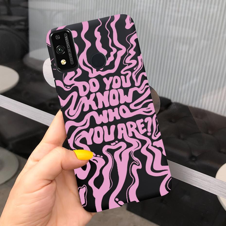 For Honor 9X Lite JSN-L21 Phone Case Honor 9X STK-LX1 Lovely Printing Macaroon Silicone Soft Cases Cover For Honor9X 9 X Lite