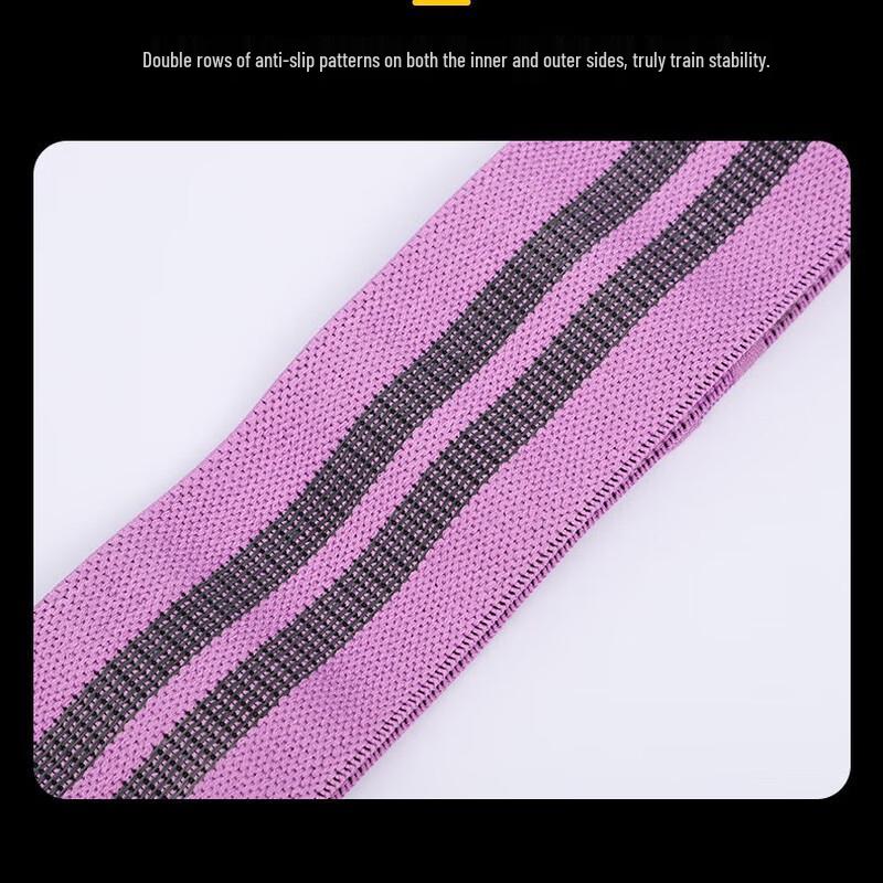 Yoga Glute & Leg Resistance Band Set (3-Pack)
