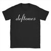 Streetwearové tričko Léto Deftones Rocková kapela Hippie trička Bavlněné tričko pro muže Úžasný vzor Trička s krátkým rukávem