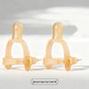 Silicone Baby Teether Pacifier Ring: Anti-Sucking Finger Cot Bracelet for Teething Relief