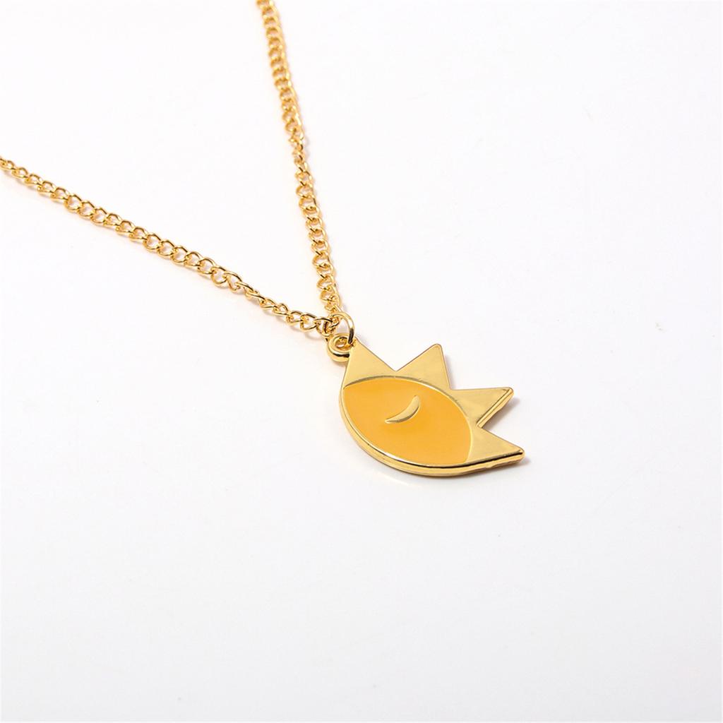 Set de 2 Coliere Aliaj Soare și Lună Colier Elegant pentru Cuplu Pandantiv Dragoste Bijuterii Perfecte pentru Purtare Zilnică și la Petreceri