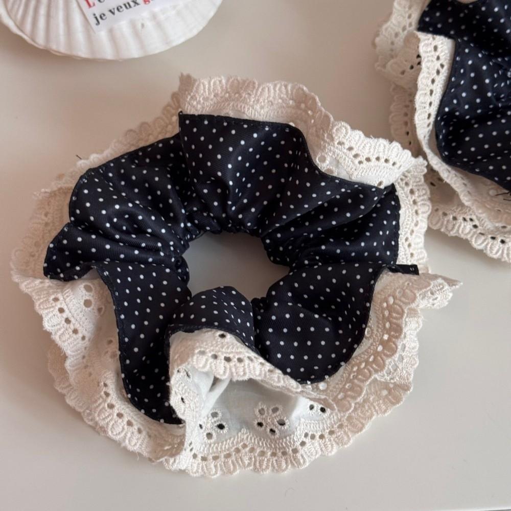 Large Size Ponytail Hair Scrunchies Rubber Band Hair Rope Elegant Hair Accessories  Girls