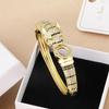 European and American New Exquisite Leopard Women's Bracelet Light Luxury Hip-hop Bracelet