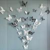 Decorazione Murale Farfalle 3D Adesivi Murali Farfalle in PVC Rimovibili Multitaglia Decalcomania Artistica Murale Rimovibile Fai-da-te per Cameretta Bambini Asilo Sfondo TV