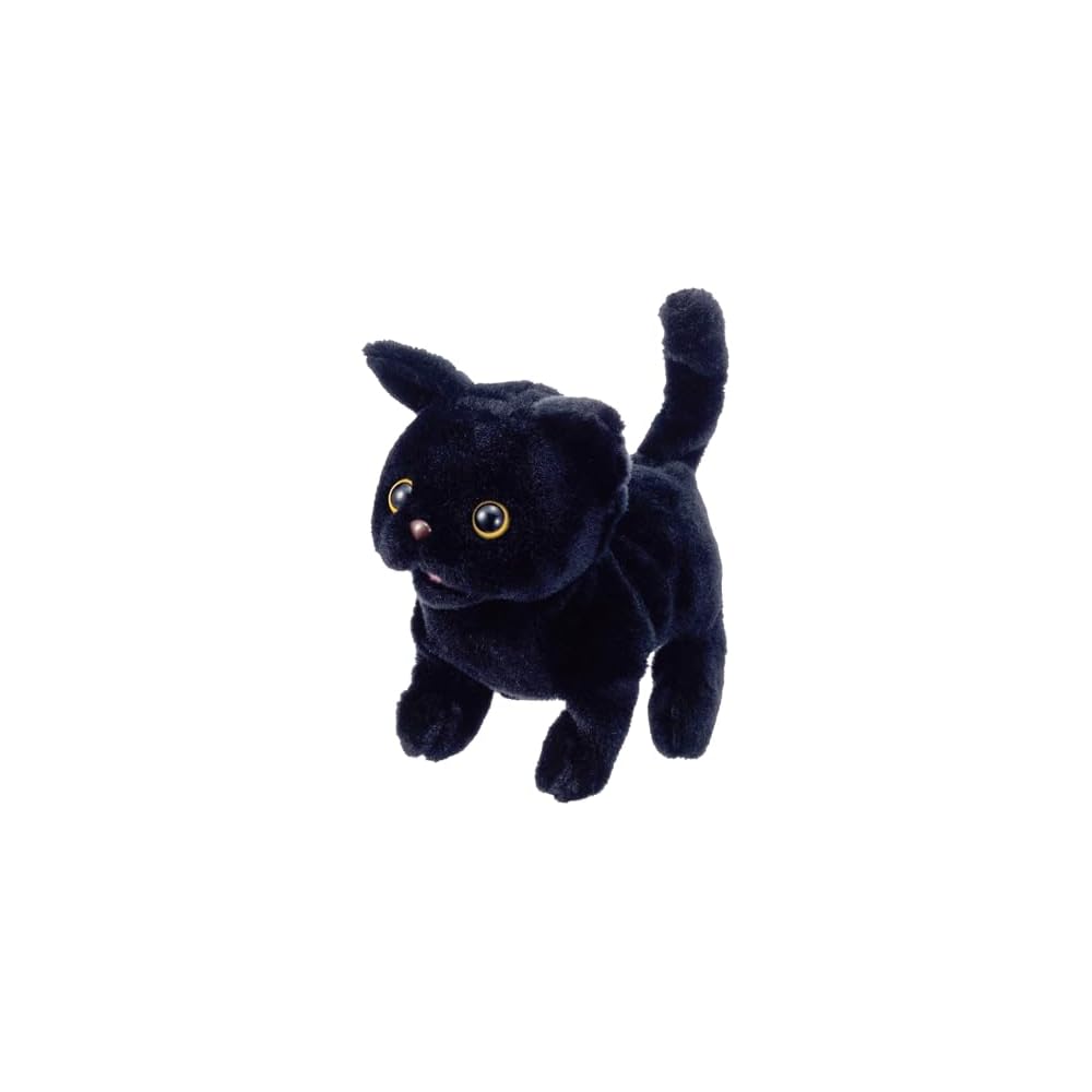

IWAYA Piccoline Tricky Cat Plush Toy Battery Operated Slow Walks and Dashes ST Mark Certified for Ages 3 and Up