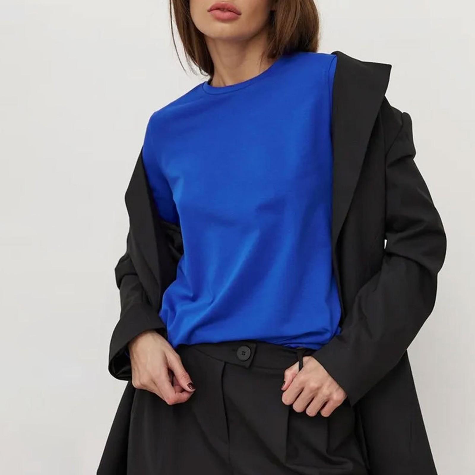 Женские футболки с длинными рукавами — фото 14