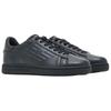 Emporio Armani EA7 Leather Low-Top Lace-Up Sneakers Unisex Sneakers Black 7X000331AF10848MC061