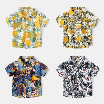 Weiche Hawaiihemden für Jungen im Sommer – Lässige Kinderhemden