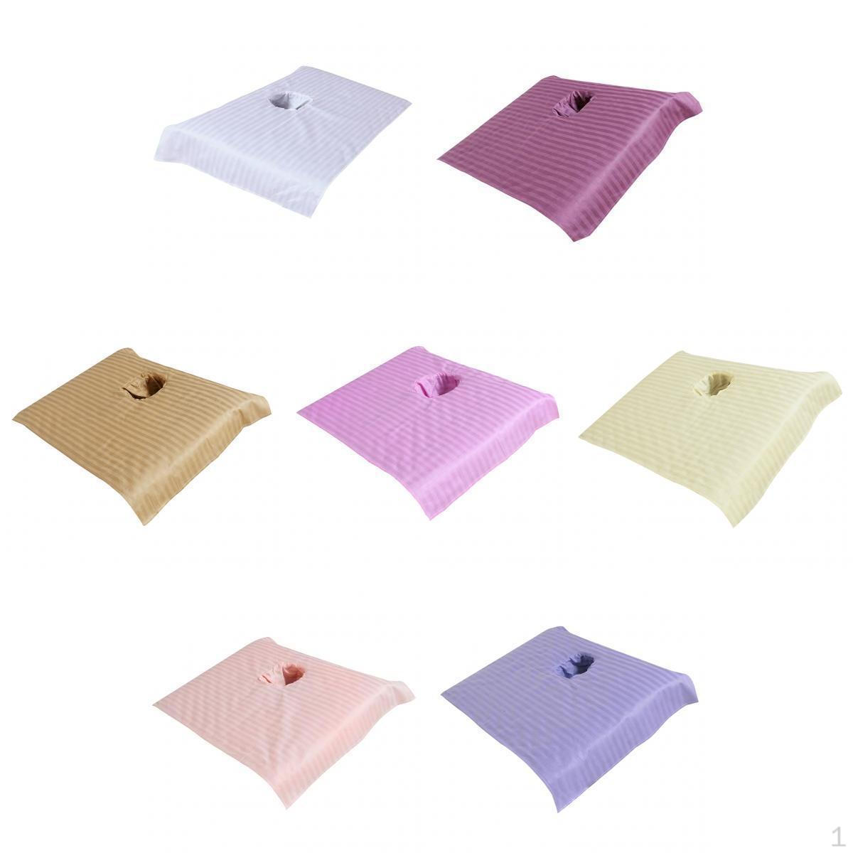 

7x массажный стол из чистого хлопка с отверстием, полотенце для красоты, простыня для кровати