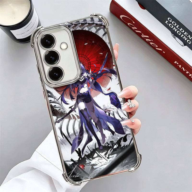 Honkai Star Rail Acheron Plating Phone Case For Samsung A17 A07 A37 A57 A16 A56 A15 A55 A14 A54 A13 A53 A26 A36 A25 A35 A24 A34