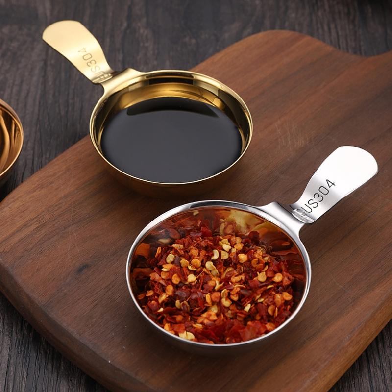 Nerezové nádobí 304 v korejském stylu, grilovací nádobí, dip, horký hrnec, koření, omáčka, kimchi