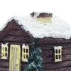 Weihnachten Schneehaus Räuchergefäß Dekoration Weihnachten Blockhütte Dorfhaus Harz