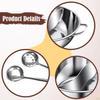 Shabu Pot with Divider Divided Hotpot Pan Cooking Utensil Chinese Stainless Steel Double Flavor for