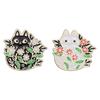 Cute Black And White Cat Brooch Charming Alloy Animal Pin For Fashionable Outfit Accessories
