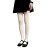 Women Hollowed Plaids Pattern Stockings Cotton Pantyhose Solid Color Winter Opaque Tights Bottoming Leggings Hosiery