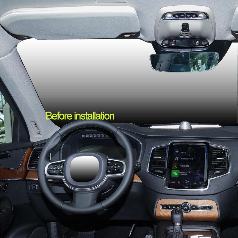 Car styling for volvo xc90 v90 A-pillar air outlet decorative frame car stickers parts car Accessories