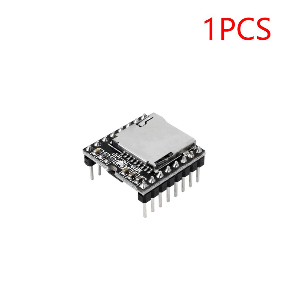 1-5 Stück MP3-Player-Modul DFPlayer Mini MP3-Player-Modul V3.0 16P TF-Karte U-Disk DF Player Audio-Sprachplatine für Arduino