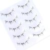 Emotao CospLay MakeUp Handmade U L Short oUter Corner Actress Lashes Z 01 5p