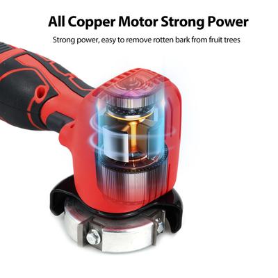 מטחנת יד ליתיום 16.8V מסיר קליפת עצים אלחוטית מסיר קליפת עצי פרי, בוסתן נטען