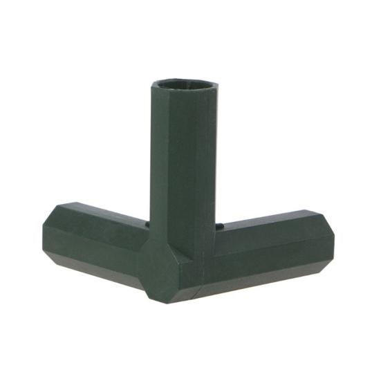 5Pcs Plastic 16mm 3/4/5 Ways Hose Connector DIY Assemble Rack Tube Joint Adaptor