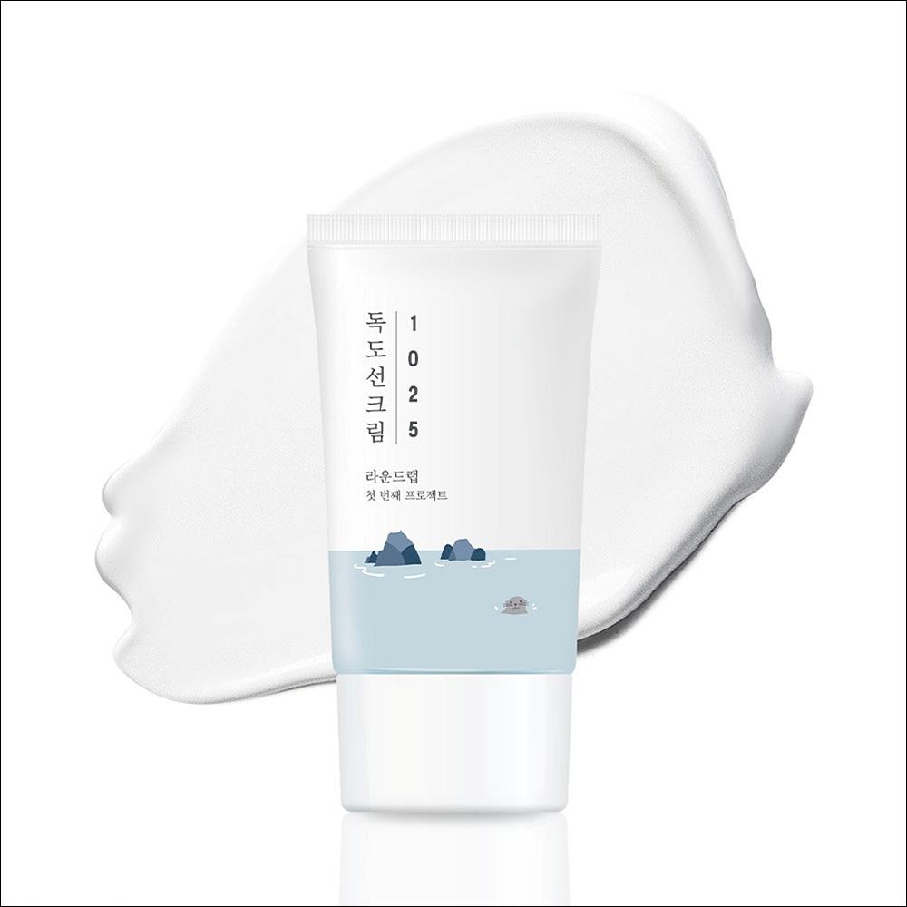 

[Round Lab] 1025 Dokdo Sunscreen SPF50+ PA++++ (50ml) - Ultra-Hydrating & Gentle Sun Care, Lightweight Moisture Sunblock for Sensitive Skin, K-Beauty 50ml x 1EA