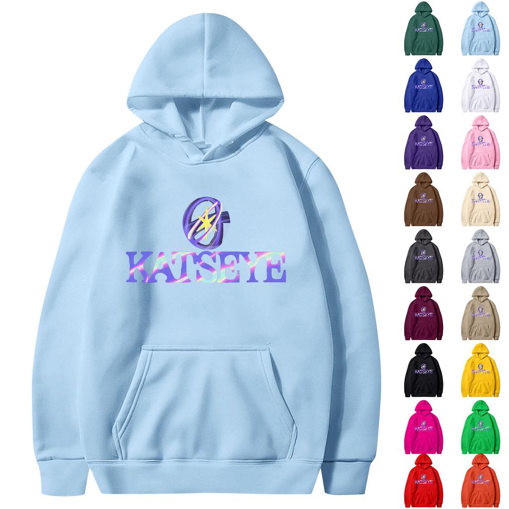 Men's Printed Hooded Long Sleeved Sweatshirt For Casual Sports Comfort