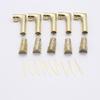 Heavy Duty Ignition Coil Rubber Boots Terminals Kit Anti Vibration Wear Resistant for 6 To 10mm Spark Plugs Cables