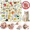 Cat Grooming Wrap Self-Adherent Cat Restraint Wrap Anti-Escape Cat Swaddle Burrito Wrap for Nail Trimming Cat Grooming Supplies