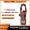 HT206D Умные цифровые токоизмерительные клещи - Мультиметр переменного/постоянного тока и тестер тока утечки