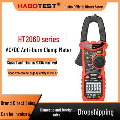 HT206D Smart Digitales Zangenmessgerät - AC/DC Multimeter & Ableitstromprüfer
