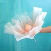 Artificial Silk Gauze Flower Outdoor Wedding Decoration Exquisite Foldable Artificial Large Flower