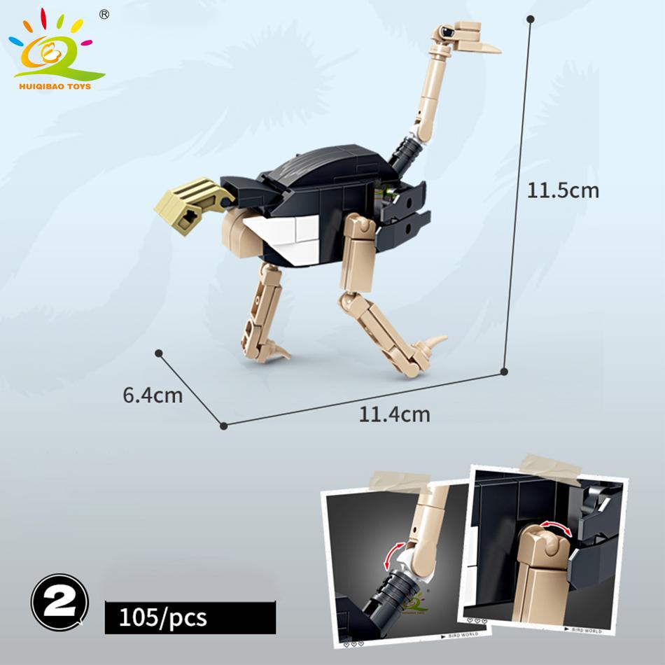 Ungiftige Moc Tier Modell Bausteine Vögel Adler Stadt Bauklötze Set Kinder Puzzle Zusammenbau Spielzeug Für Kinder Geschenk