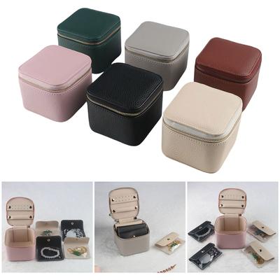Travel Friendly Jewelry Organizer Necklace Brooch and Earrings Storage Case Jewelry Box Perfect for Outdoor Travel Use