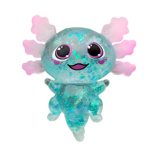 Przezroczysty Brokatowy Salamandra Gniotek Antystresowy Kreskówkowy Salamandrowaty Ściskowy Sensoryczny