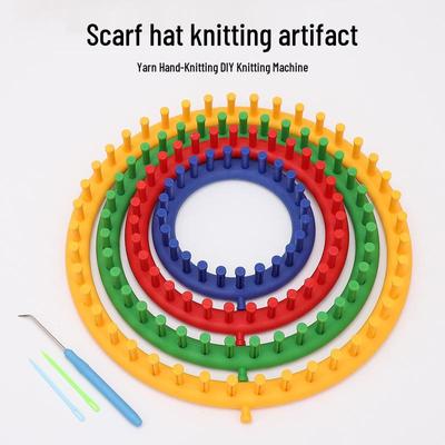 Multifunktionales Strickwerkzeug für Schals, Snoods & Pullover mit Videoanleitung