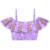 20757 Kids Girls Steal a Brainrot 67 Print Swimsuit Swimwear Top Skirt Sets